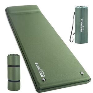 ElecgGear Green Camping Sleeping Pad